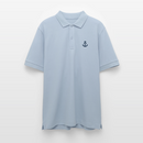 Anker - Unisex Bio-Poloshirt - sky Blue