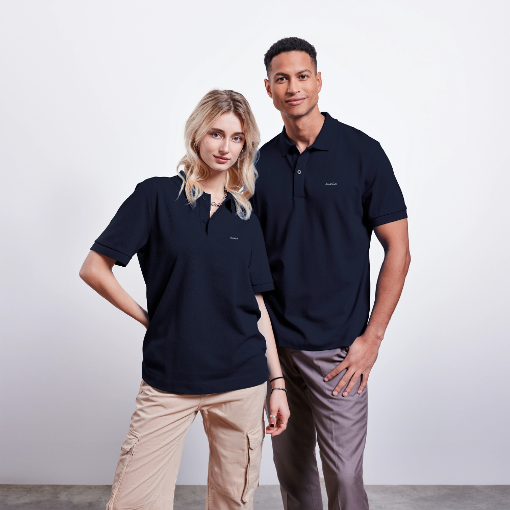 Moin -  Unisex Bio-Poloshirt - Navy