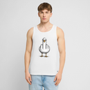 F**k You Möwe - Männer Premium Tank Top - Weiß