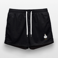 F**k You Möwe - Badeshorts - Schwarz