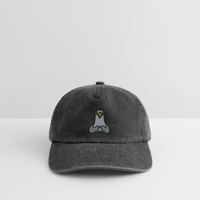 Lovebird - Relaxed Vintage Cap - Vintage Schwarz