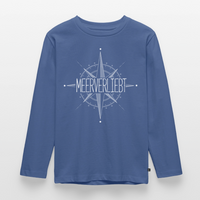 Nordkurs - Kinder Premium Langarmshirt - Taubenblau