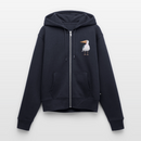 Eisvogel - Frauen Premium Kapuzenjacke - Navy