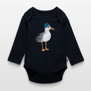 Hauk Original - Baby Bio-Langarm-Body - Navy