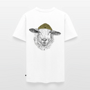 Wolle Schaf - Unisex Premium T-Shirt - Weiß