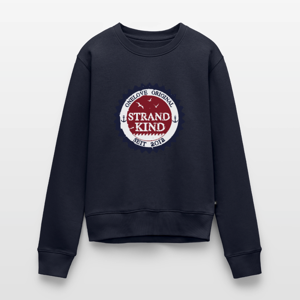 Strandkind Original - Frauen Premium Pullover - Navy