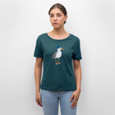 Hauk Original - Relaxed Frauen Bio-T-Shirt - Dunkles Petrol