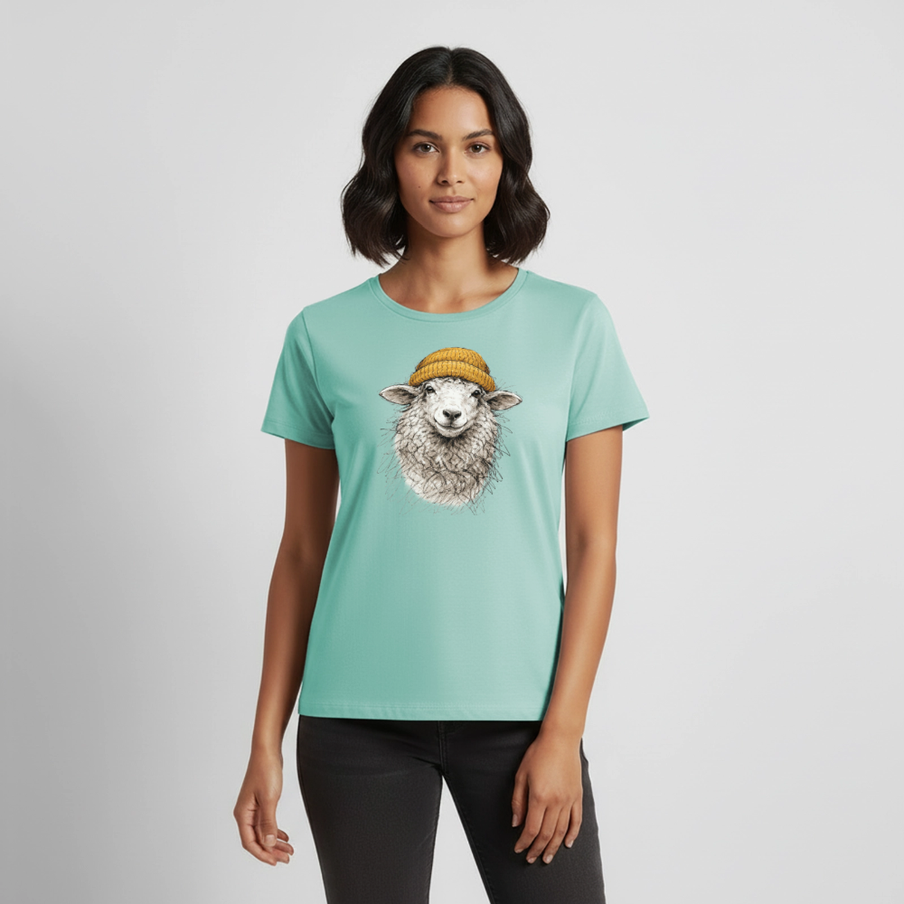 Schaf - Frauen Premium T-Shirt - Mint 