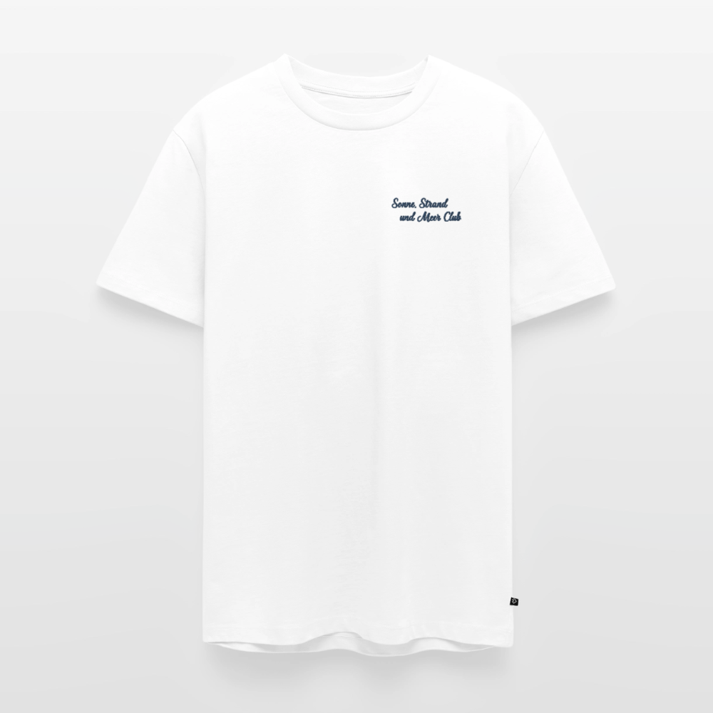 Sonne, Strand & Meer Club -  Unisex Premium T-Shirt - Weiß