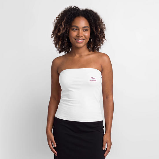 Meerverliebt Stick - Frauen Organic Bandeau Top