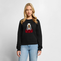 Möwe allein zu Haus - Frauen Premium Pullover - Schwarz
