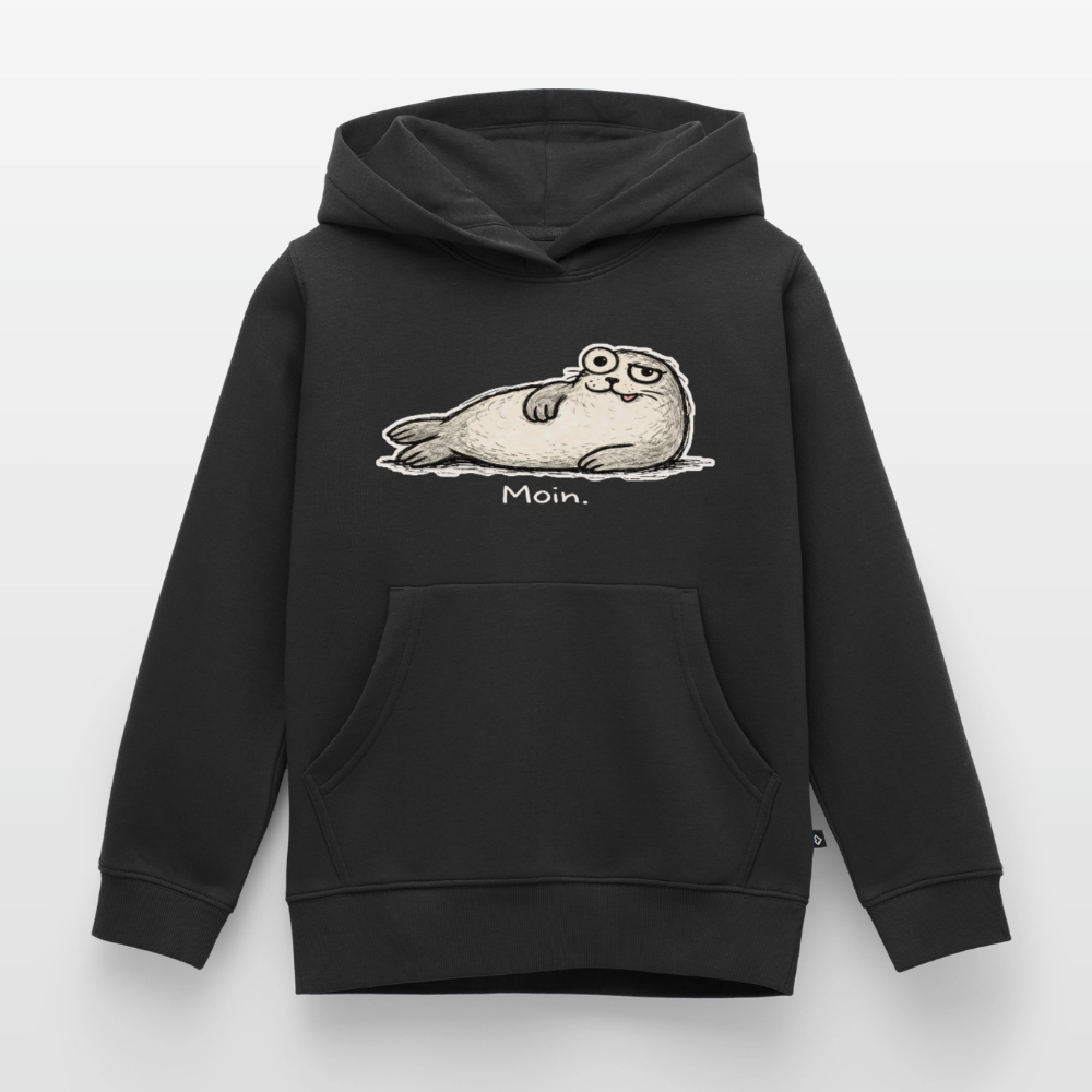 Robbert - Kinder Premium Hoodie - Schwarz
