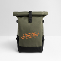 Strandkind - Rolltop Rucksack - Olive/Schwarz