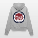 Strandkind Original - Frauen Premium Kapuzenjacke - Grau meliert