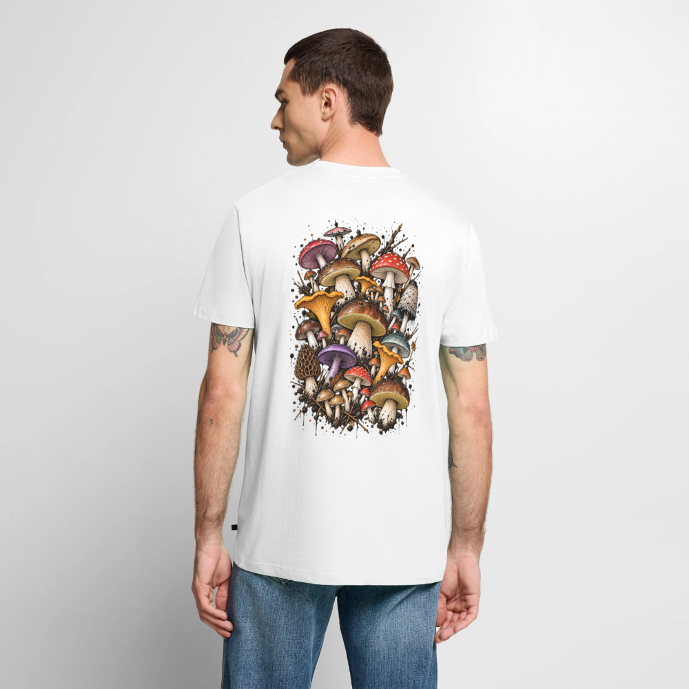 PILZRAUSCH Unisex Premium T-Shirt – Limited Edition 🍄 - Weiß