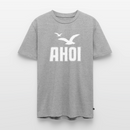 Ahoi - Unisex Premium T-Shirt - Grau meliert