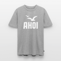 Ahoi - Unisex Premium T-Shirt - Grau meliert