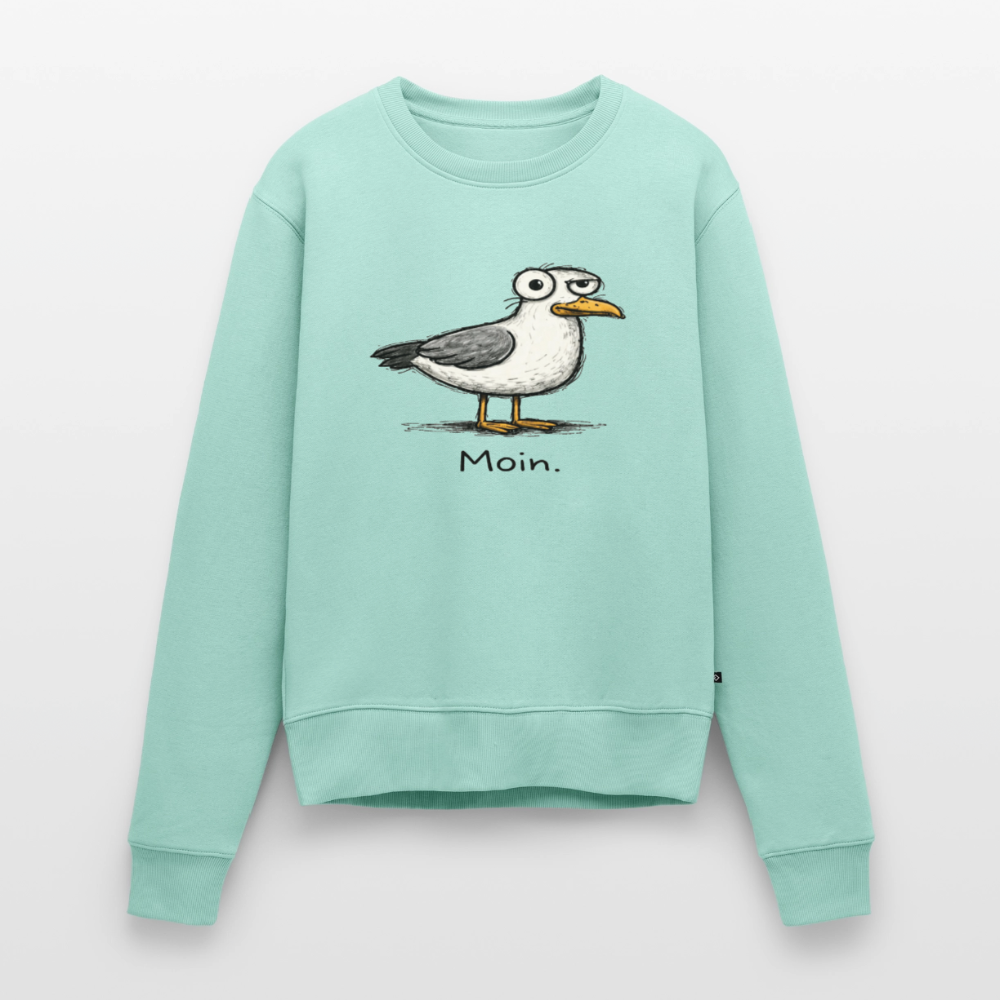 Moin Möwe - Frauen Premium Pullover - Mint 