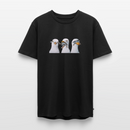 Drei weise Möwen - Unisex Premium T-Shirt - Schwarz