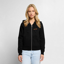 Strandkind - Frauen Premium Kapuzenjacke - Schwarz
