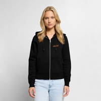 Strandkind - Frauen Premium Kapuzenjacke - Schwarz