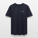 Im Herzen Verankert Stick - Unisex Premium T-Shirt - Navy