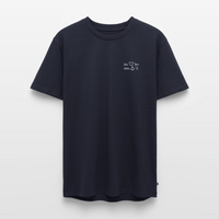 Im Herzen Verankert Stick - Unisex Premium T-Shirt - Navy