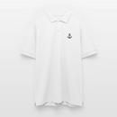 Anker - Unisex Bio-Poloshirt - Weiß