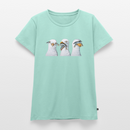 Drei weise Möwen - Frauen Premium T-Shirt - Mint 