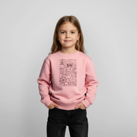 Collage - Kinder Premium Pullover - Rosa