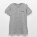 Meerverliebt Stick - Frauen Premium T-Shirt - Grau meliert