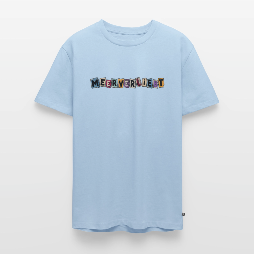 Meerverliebt - Unisex Premium T-Shirt - Hellblau