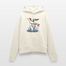 Dancing Möwe - Frauen Premium Hoodie - Naturweiß