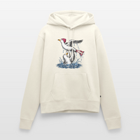 Dancing Möwe - Frauen Premium Hoodie - Naturweiß