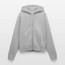 Strandkind Original - Frauen Premium Kapuzenjacke - Grau meliert
