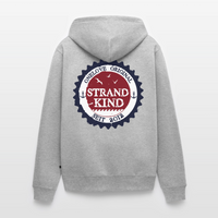 Strandkind Original - Unisex Premium Kapuzenjacke - Grau meliert