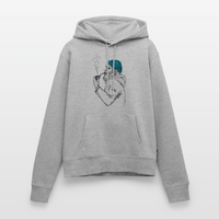 Skipper - Frauen Premium Hoodie - Grau meliert