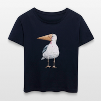 Eisvogel - Relaxed Frauen Bio-T-Shirt - Navy