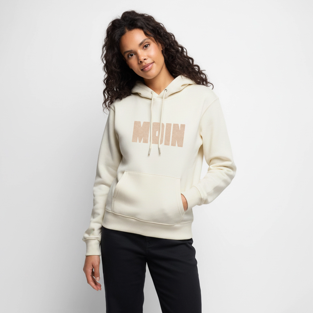 Moin - Frauen Premium Hoodie - Naturweiß