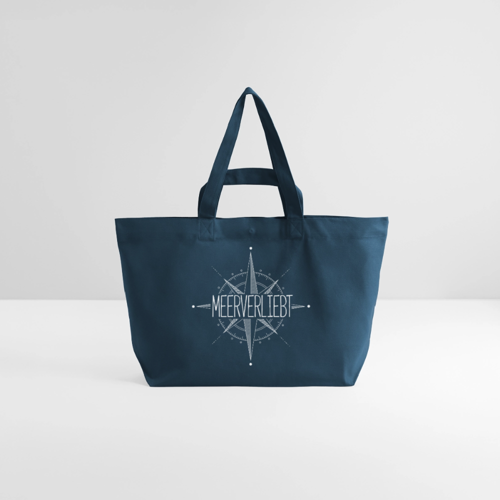 Nordkurs - Recycelte Shopping Bag - Tiefes Teal 