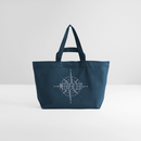 Nordkurs - Recycelte Shopping Bag - Tiefes Teal 