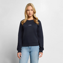MEERCI - Frauen Premium Pullover - Navy
