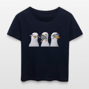 Drei weise Möwen - Relaxed Frauen Bio-T-Shirt - Navy