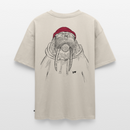 Kurt Hansen Walross - Unisex Premium Oversized Bio T-Shirt - Beige