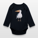 Eisvogel - Baby Bio-Langarm-Body - Navy