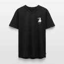Eisvogel - Männer Bio-T-Shirt mit V-Ausschnitt - Schwarz