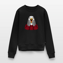 Möwe allein zu Haus - Frauen Premium Pullover - Schwarz