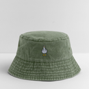 F**k You Möwe - Vintage Bucket Hat - Olivgrün vintage