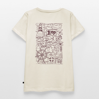 Collage - Frauen Premium T-Shirt - Naturweiß