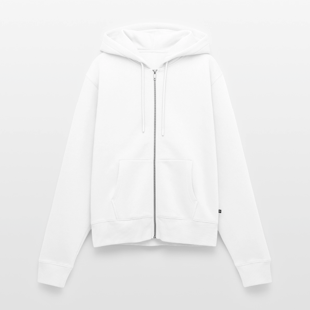 Strandkind Original - Frauen Premium Kapuzenjacke - Weiß
